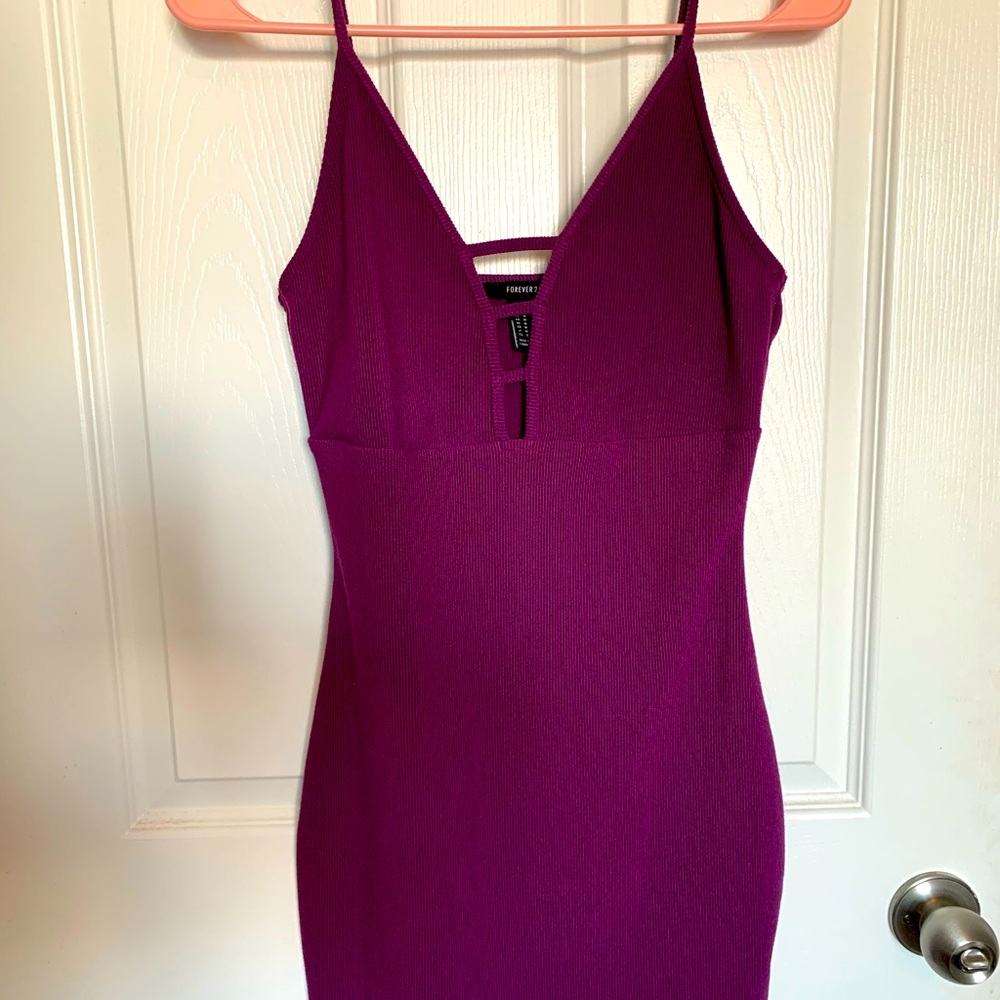 Purple dress
